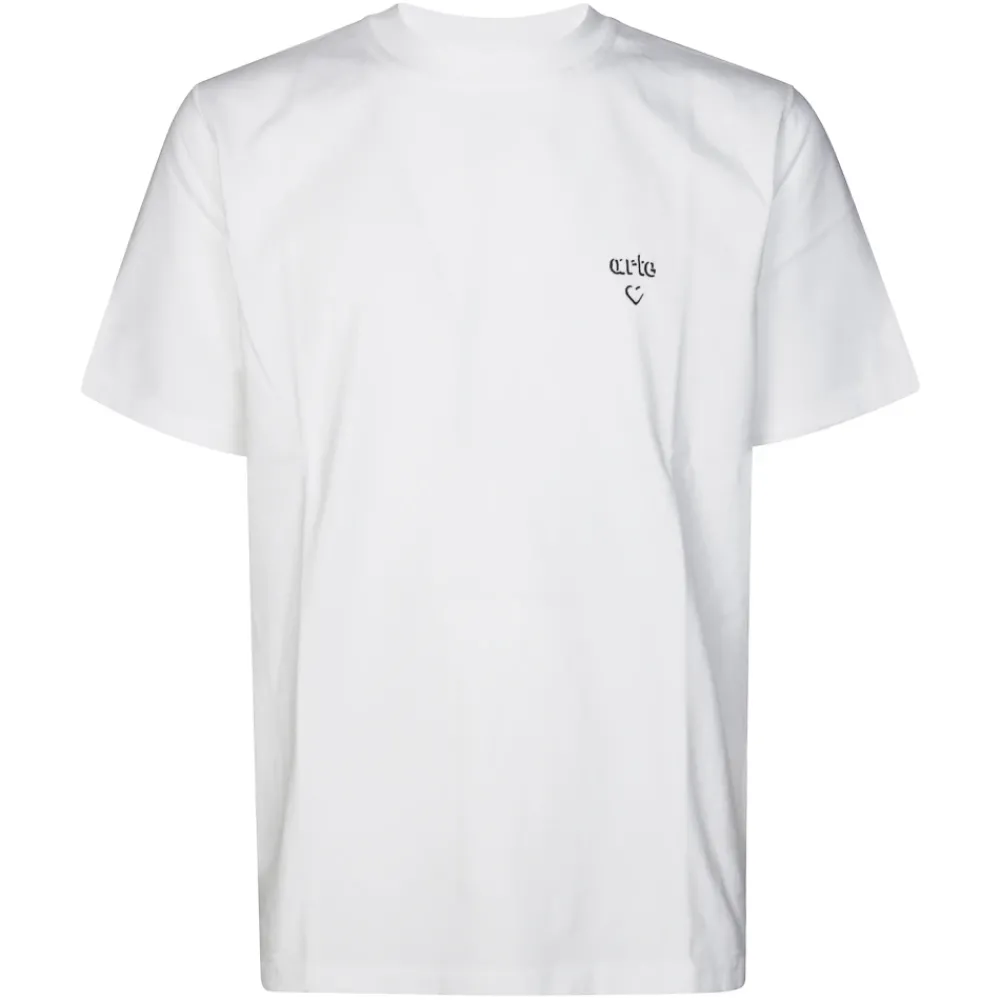 Heren Arte Antwerp Logo Geborduurd T-Shirt