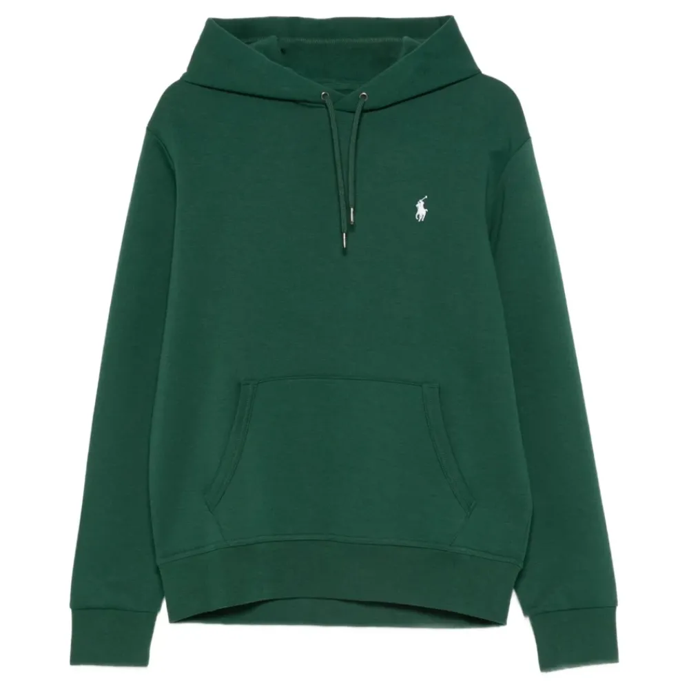 Heren Polo Ralph Lauren Logo Geborduurde Hoodie