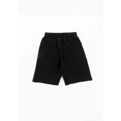 MM6 Maison Margiela Broeken & Jeans^Logo Geborduurde Katoenen Shorts