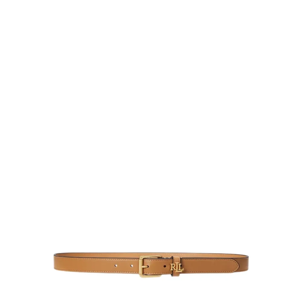 DAMES Ralph Lauren Logo Gesp Riem