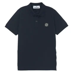 Stone Island Bovenkleding^Logo Katoenen Polo Shirt