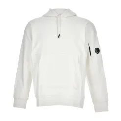 Heren C.P. Company Logo Lens Hoodie
