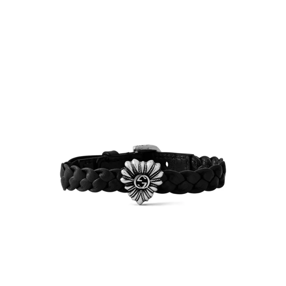 DAMES Gucci Logo Leren Ketting Armband