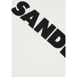 Heren Jil Sander Logo Longsleeve T-shirt