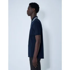 Heren Gucci Logo Motif Polo Shirt