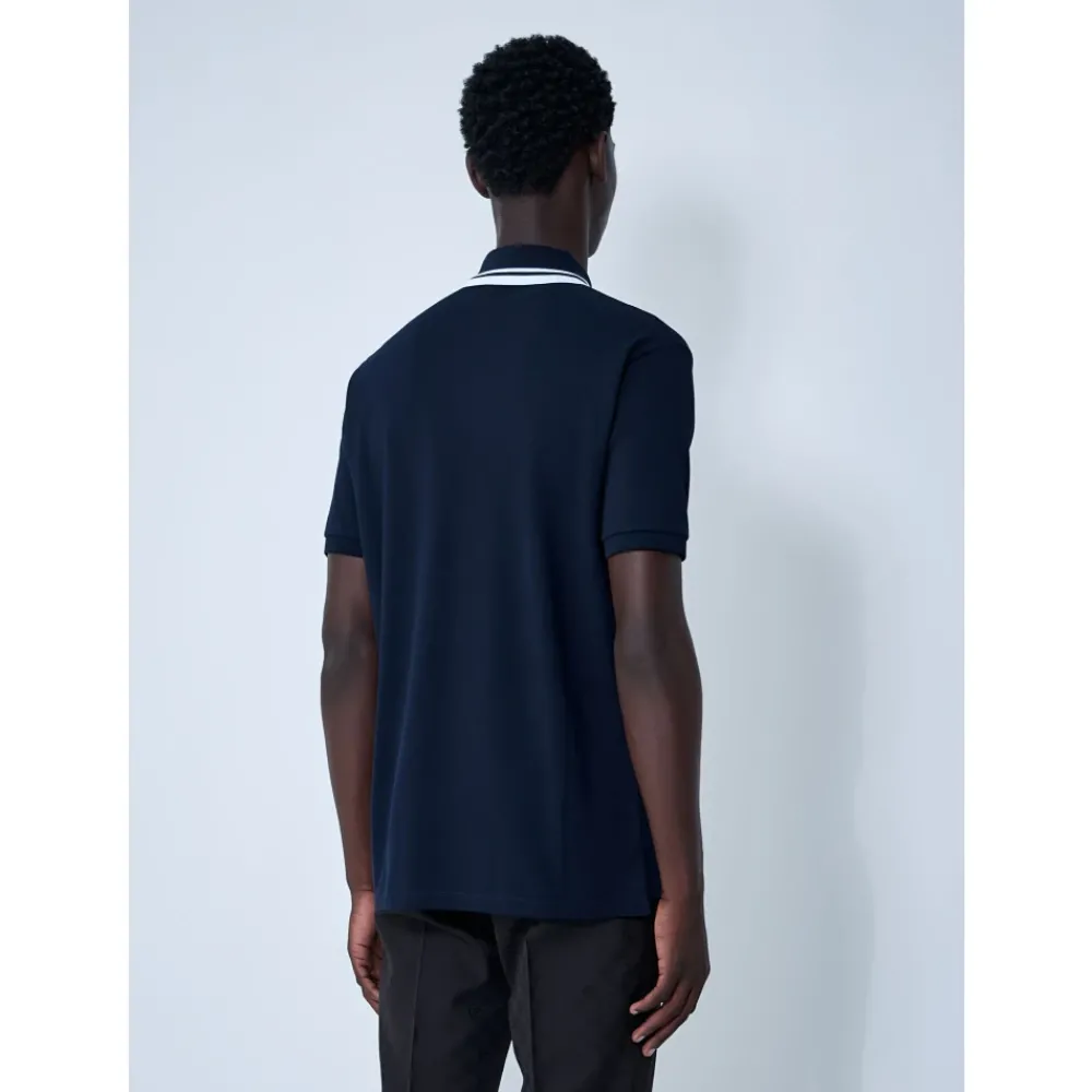 Heren Gucci Logo Motif Polo Shirt