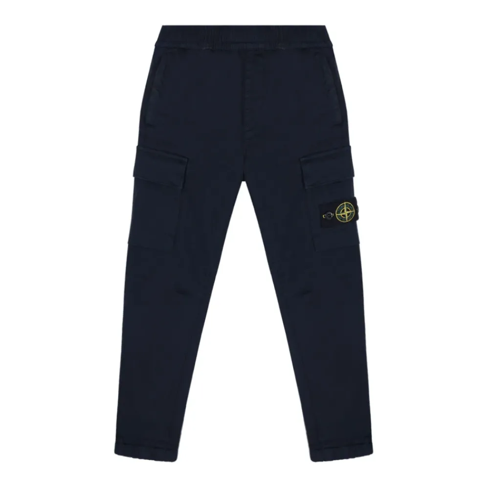 Stone Island Logo Patch Broek