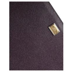DAMES Dolce & Gabbana Logo Plaque Leren Tablet Sleeve Hoes