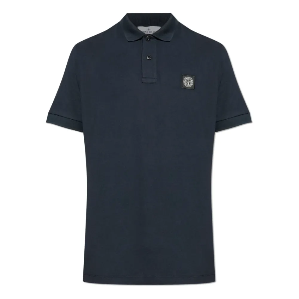 Heren Stone Island Shirts^Logo Polo Shirt