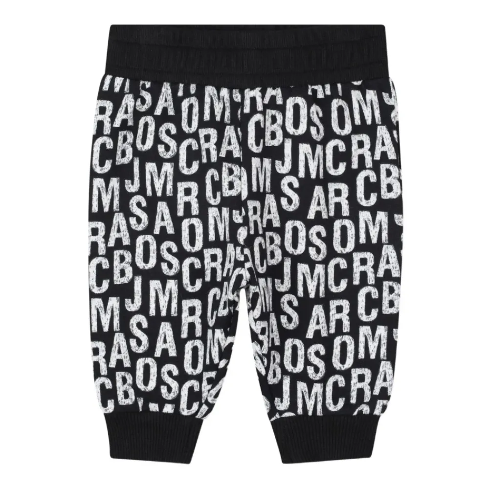 Marc Jacobs Logo Print Crewneck Katoen Jumpsuit