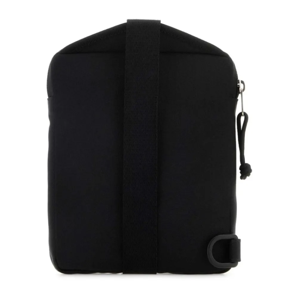 Heren Balenciaga Tassen^Logo Print Schoudertas