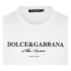 Heren Dolce & Gabbana Shirts^Logo Print T-Shirt