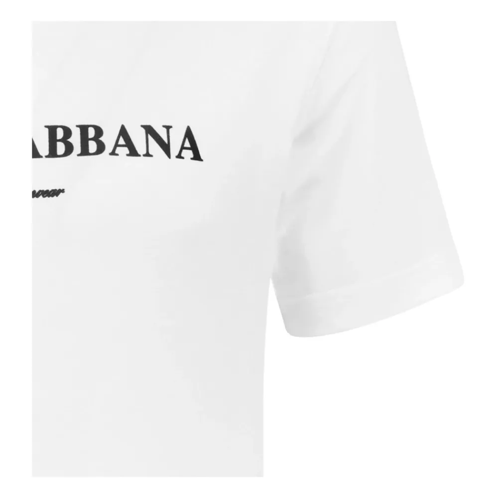 Heren Dolce & Gabbana Shirts^Logo Print T-Shirt
