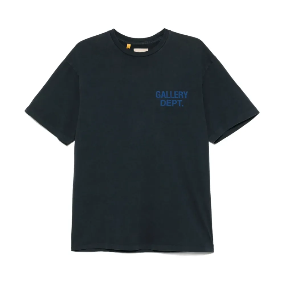 Heren Gallery Dept. Shirts^Logo Print T-shirt met ronde hals
