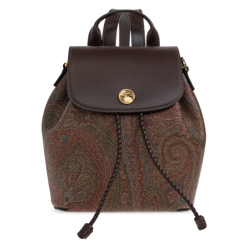 DAMES Etro Rugzakken^Logo Rugzak