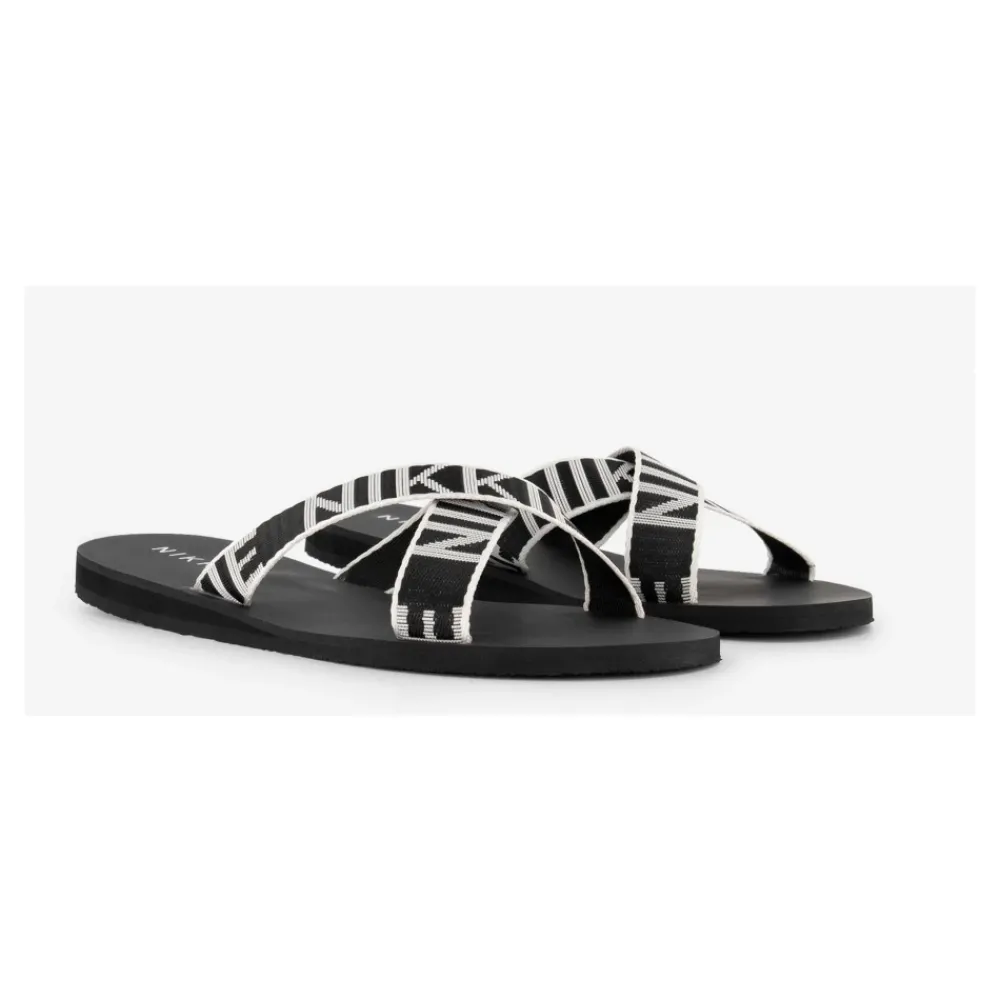 DAMES NIKKIE Logo Sandalen in Wiona Stijl