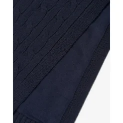 Ralph Lauren Logo Sjaal in Marine