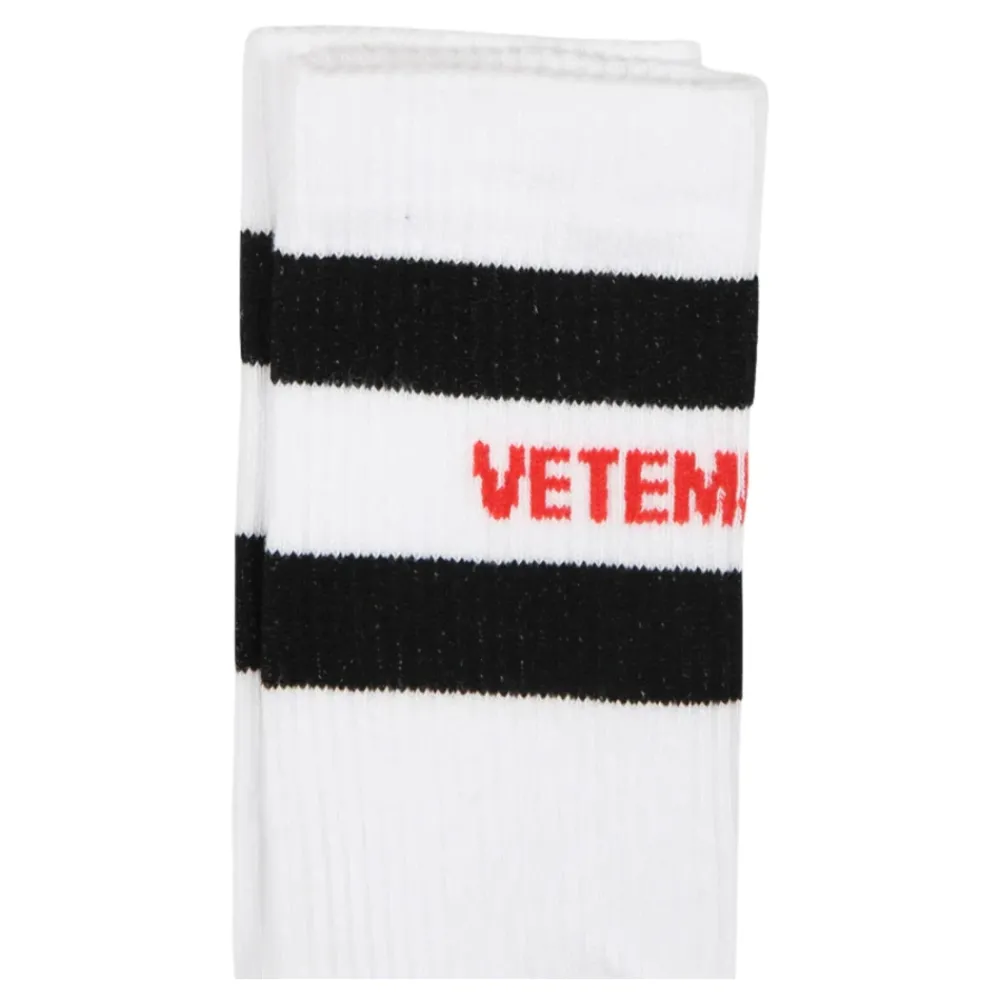 Vetements Logo Sokken van Katoenmix
