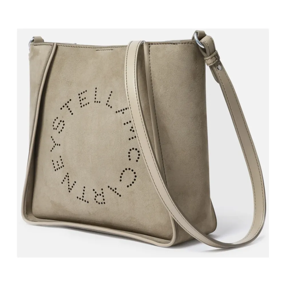 DAMES Stella McCartney Schoudertassen^Logo Square Crossbody Bag