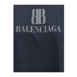 DAMES Balenciaga Logo T-shirt met oversized pasvorm
