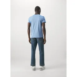 Heren Versace Jeans Couture Logo Watercolour T-shirt