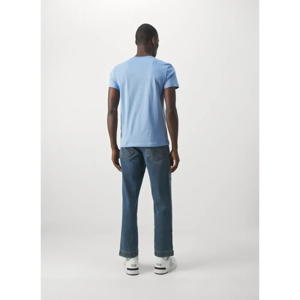 Heren Versace Jeans Couture Logo Watercolour T-shirt