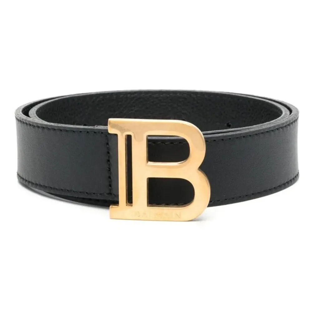 Balmain Riemen En Bretels^Logo-Buckle Riem