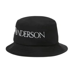DAMES JW Anderson Hoeden^Logo-Geborduurde Bucket Hat