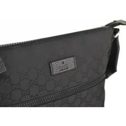 Heren Gucci Tassen^Logo-Patch Messenger Bag
