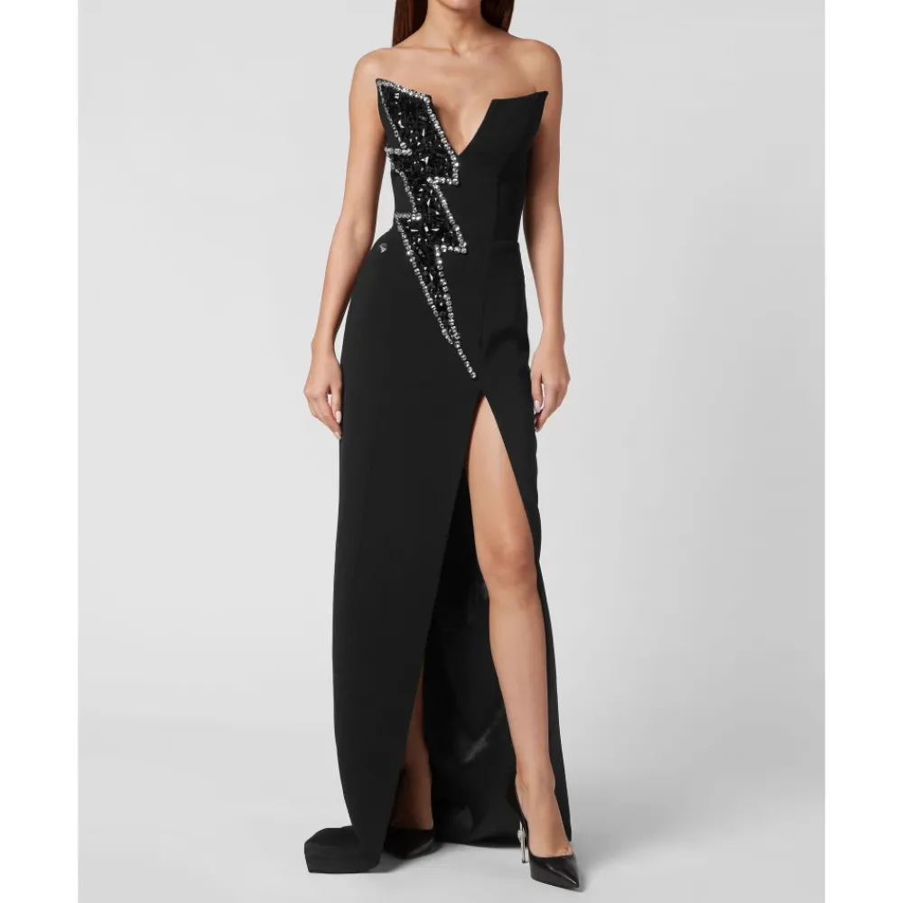DAMES Philipp Plein Jurken^Long Dress Thunder