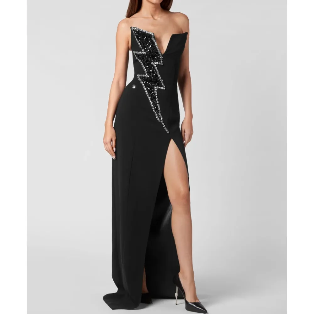 DAMES Philipp Plein Jurken^Long Dress Thunder
