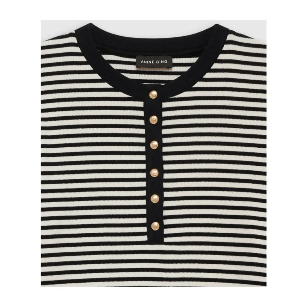 DAMES Anine Bing Long Sleeve Buttoned Top Alessia