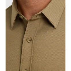 Heren Cast Iron Long Sleeve Shirt Twill Jersey 2 t