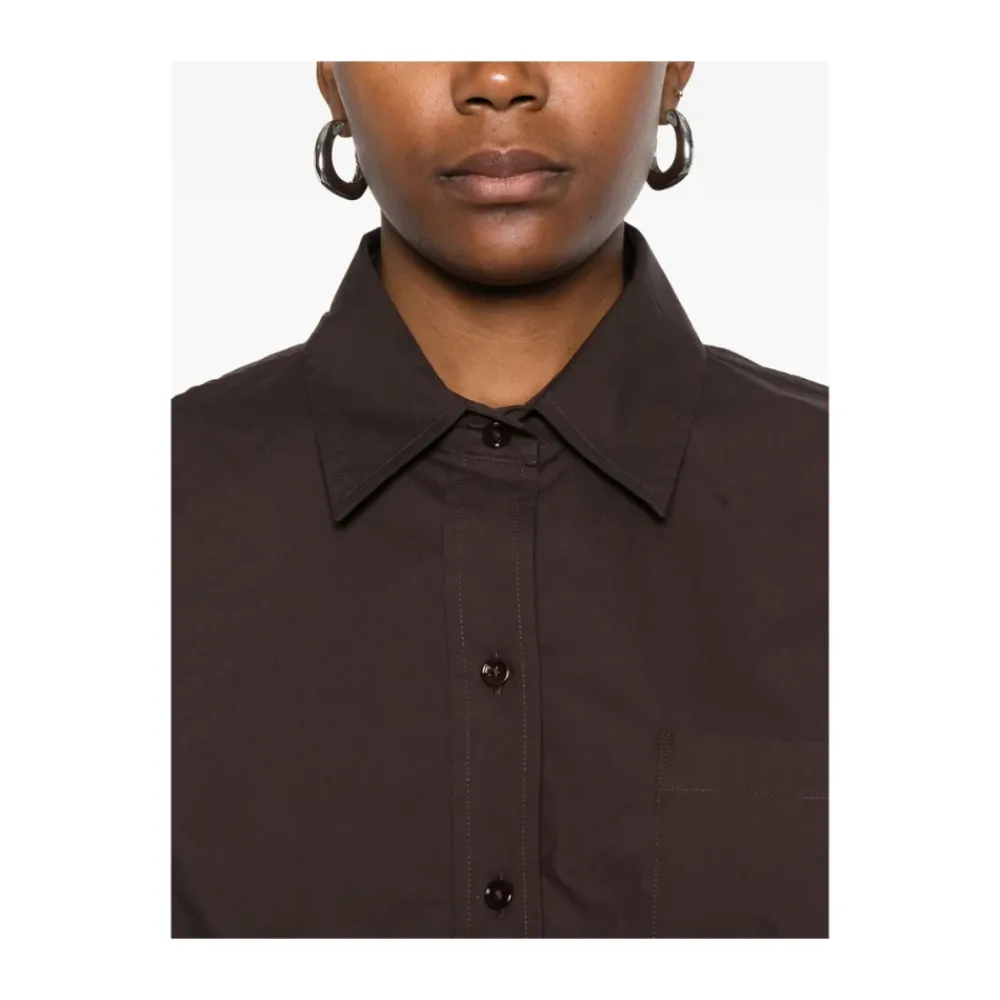 DAMES The Frankie Shop Long-Sleeve Button Shirt
