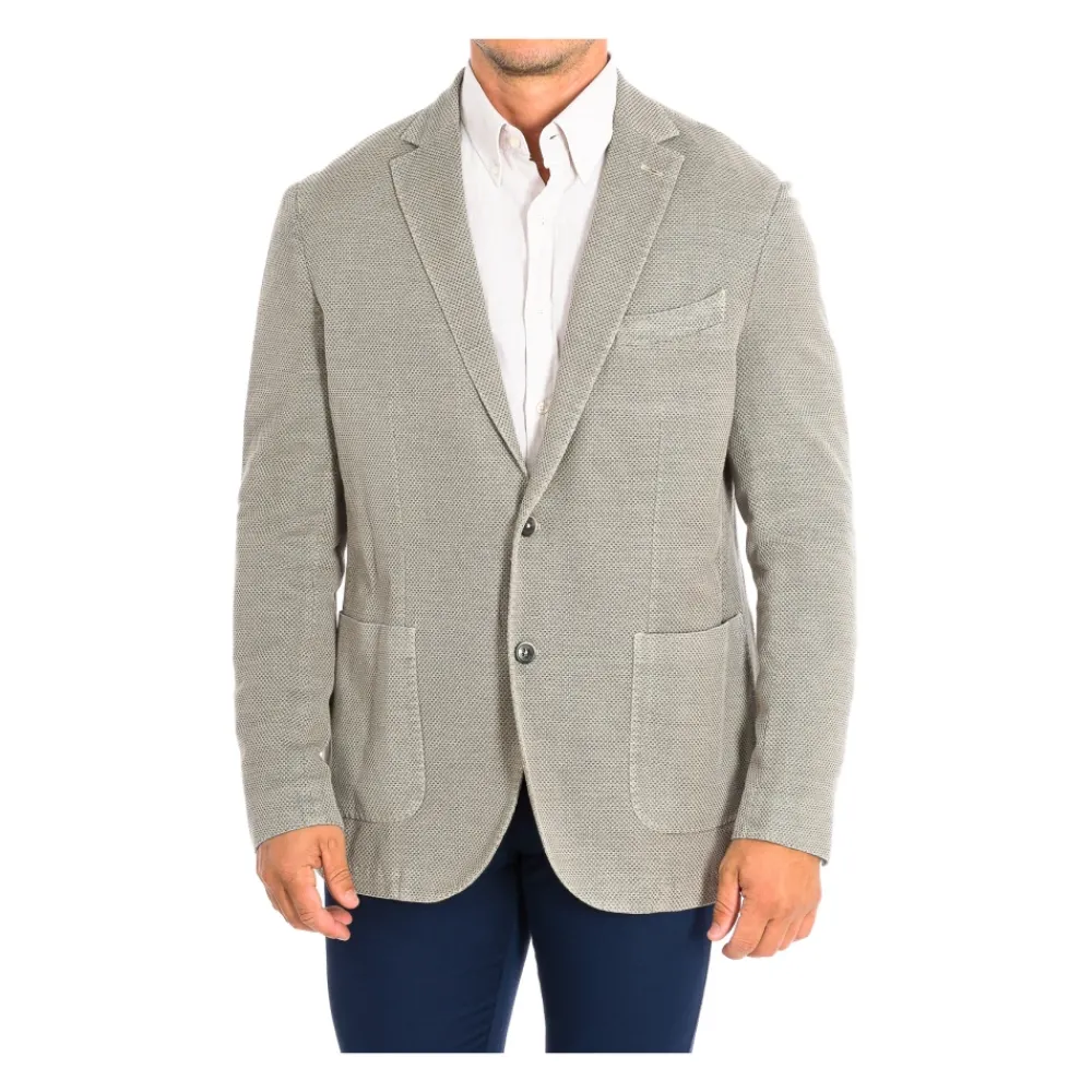 Heren La Martina Kostuums^Long-Sleeved Americana Blazer