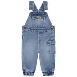 Levi's Jumpsuits^Loose Fit Cargo Dungarees in Blue