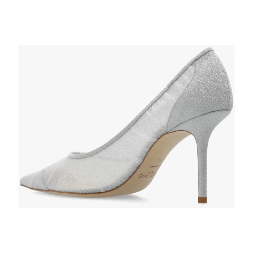 DAMES Jimmy Choo Pumps^Love 85 Pumps met geplooide tule en glitter