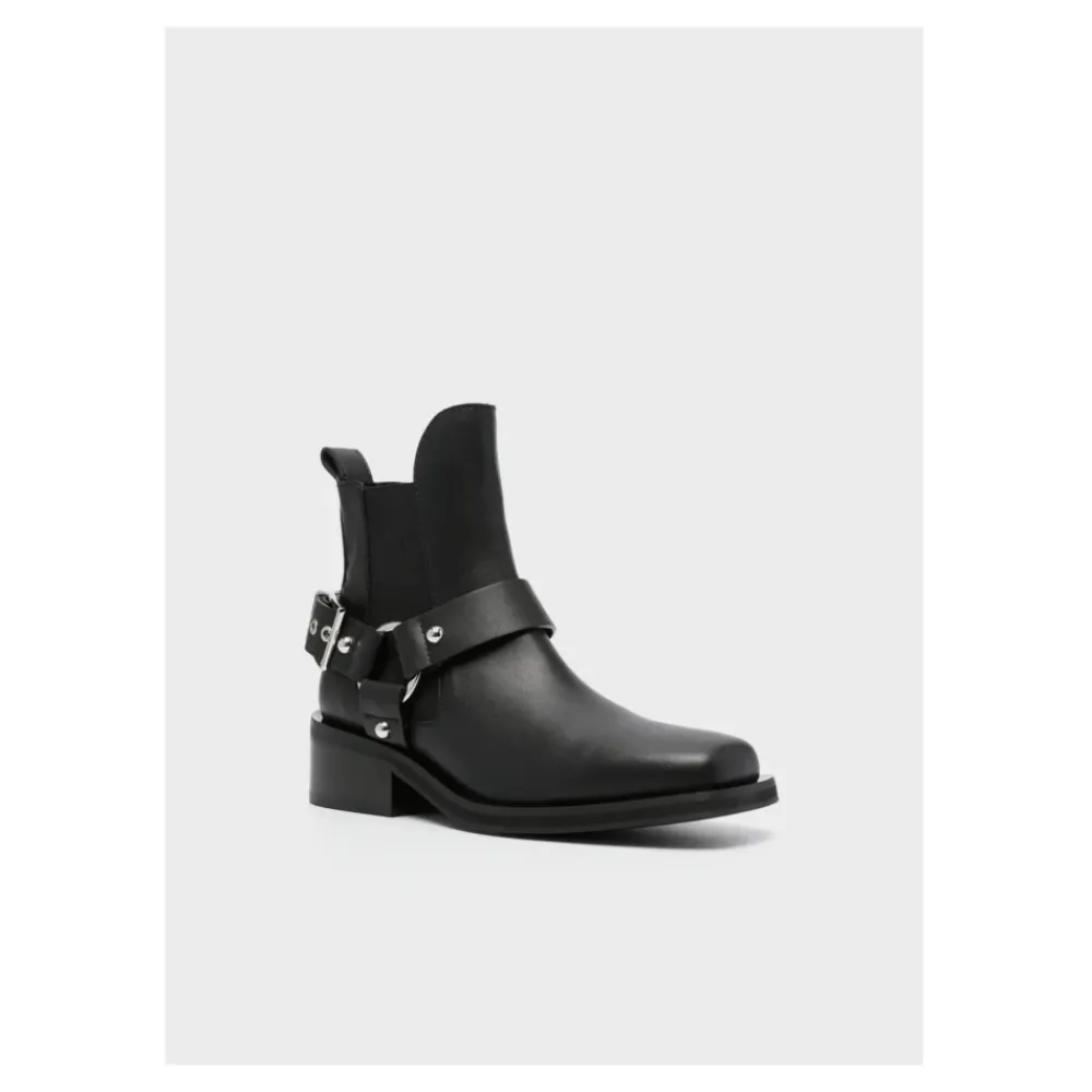 DAMES Ganni Low Cut Chelsea Biker Boot