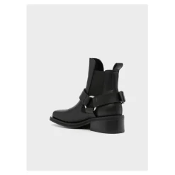 DAMES Ganni Low Cut Chelsea Biker Boot