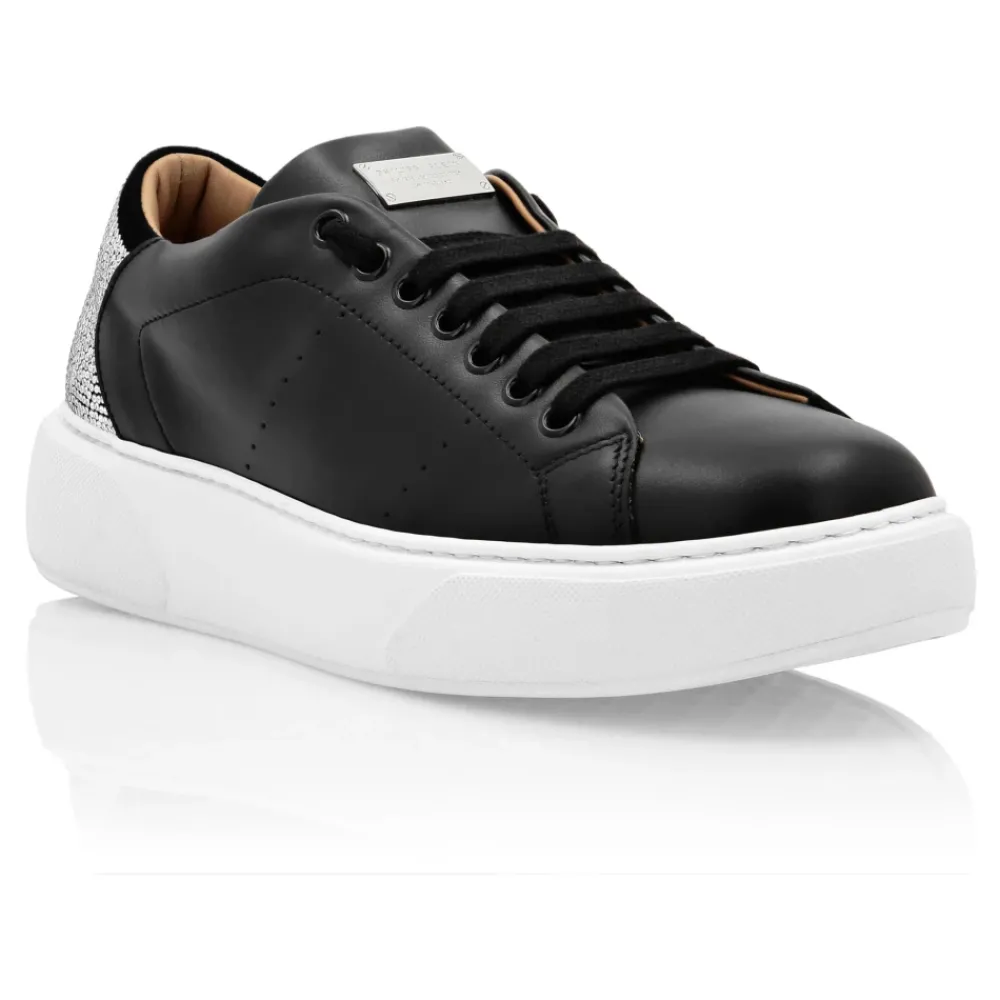DAMES Philipp Plein Low-Top Sneakers SKULL