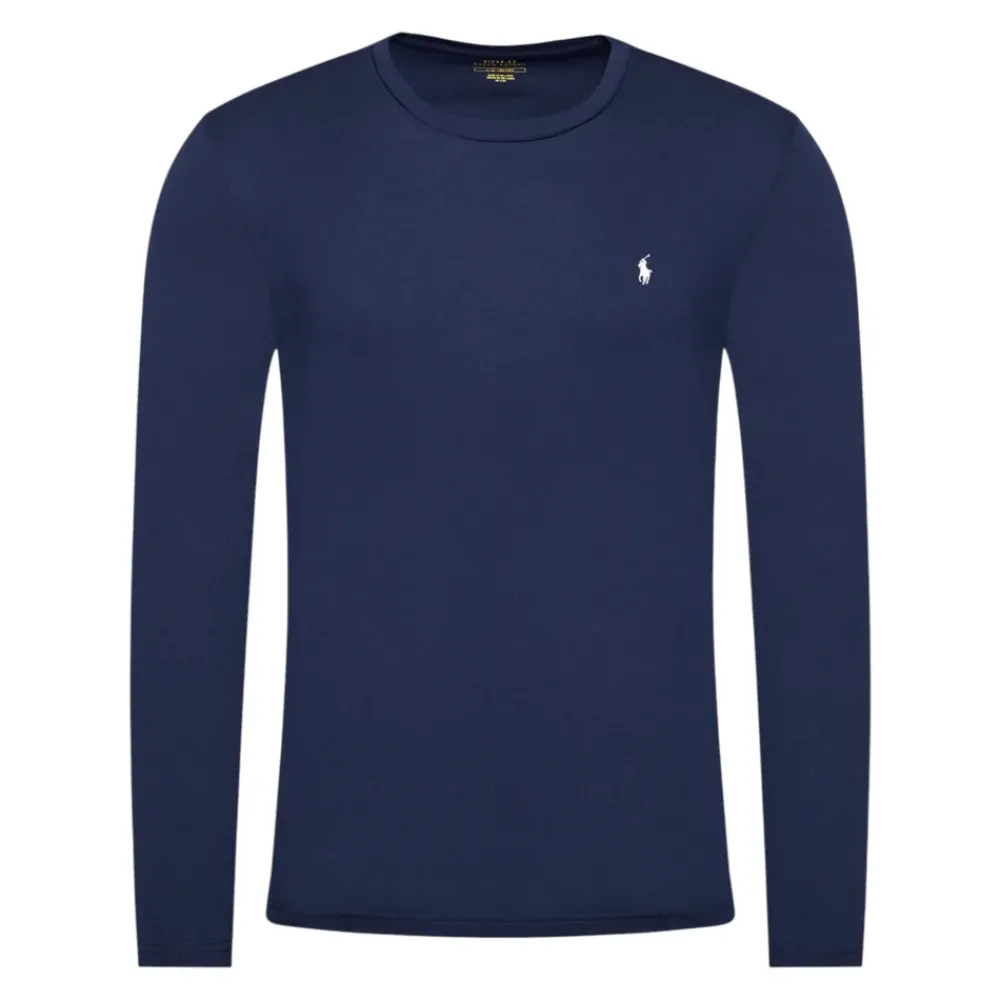 Heren Ralph Lauren Shirts^L/S Crew-Sleep Top
