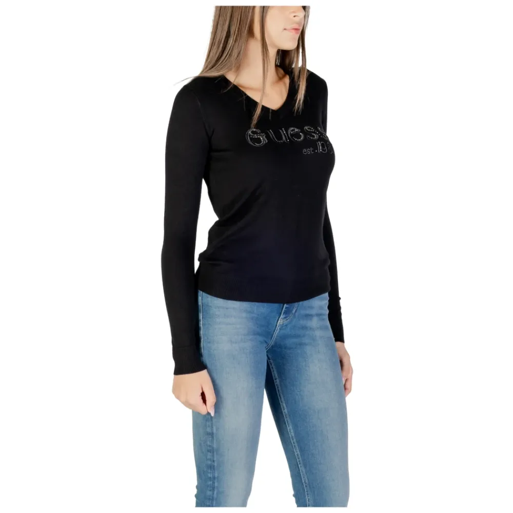 DAMES Guess LS VN SAYLOR LOGO SWTR