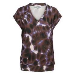 DAMES &Co Woman Shirts^LUCIA PURPLE TIE-DYE IB-Iris multi