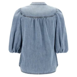DAMES Zimmermann Lucky Denim Blouse