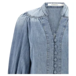 DAMES Zimmermann Lucky Denim Blouse