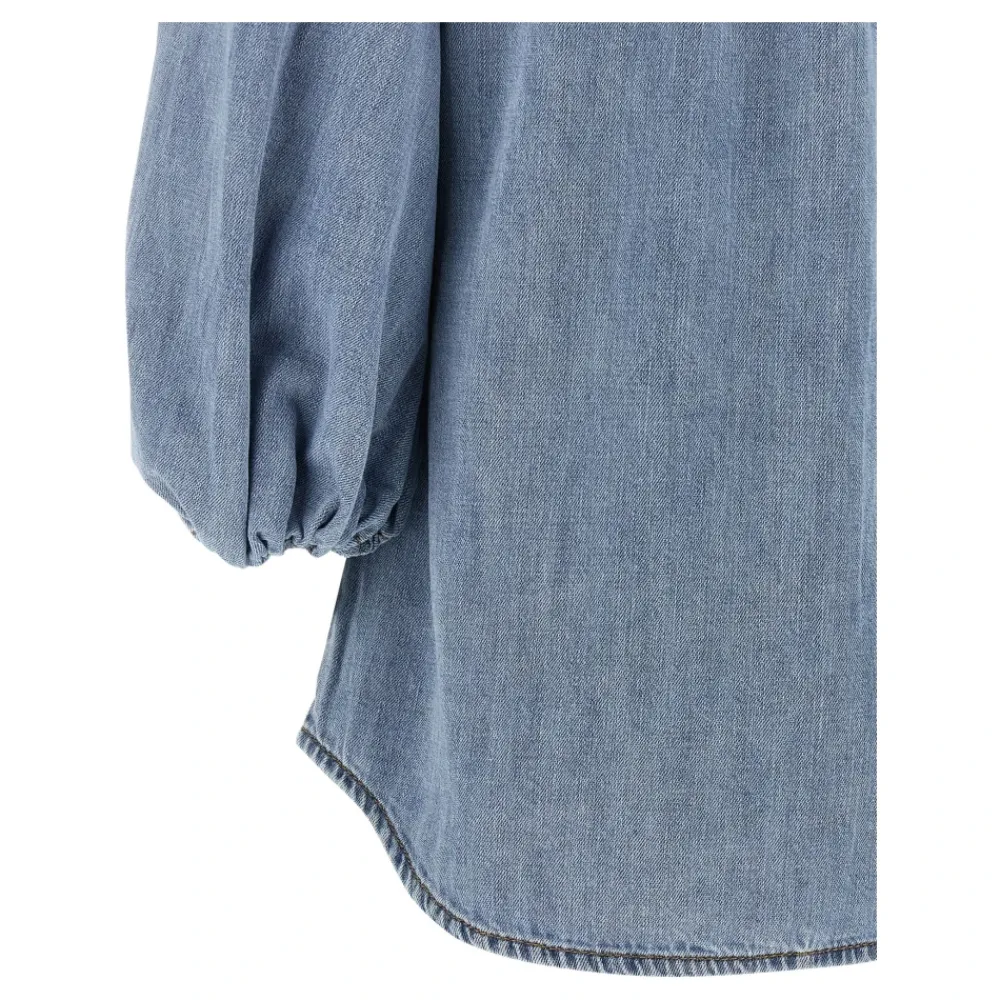 DAMES Zimmermann Lucky Denim Blouse