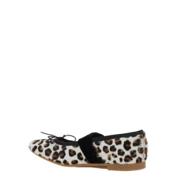 Pom D'Api Luipaard Ballet Flats Multicolor Verstelbare Band