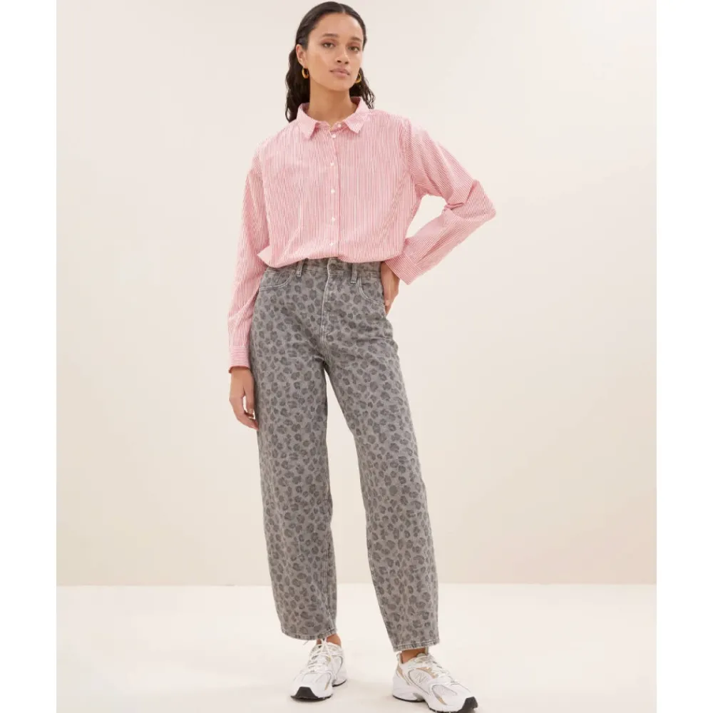 DAMES By-Bar Luipaardprint Broek