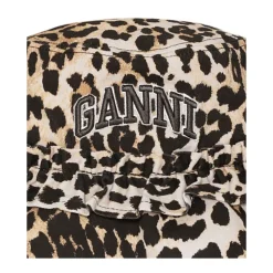 DAMES Ganni Hoeden^Luipaardprint e Hoed