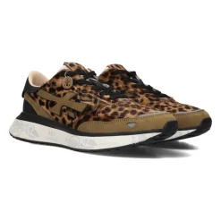 DAMES Premiata Sneakers^Luipaardprint Lage Top Sneakers